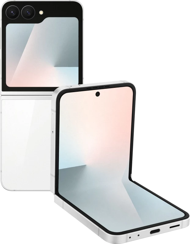 Image of Samsung Galaxy Z Flip7 FE 256GB Smartphone in White