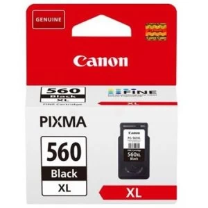 Image of Canon PG560XL Black Ink Cartridge