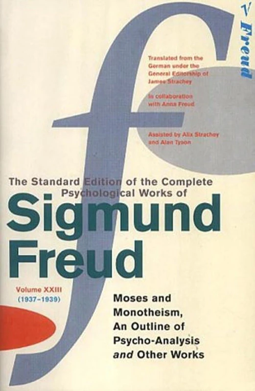 Image of The Standard Edition of the Complete Psychological Works of Sigmund Freud Vol 23 Paperback Book