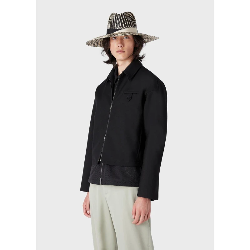 Image of Emporio Armani Overshirt Black male M