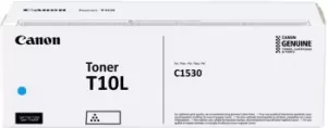 Image of Canon 4804C001/T10L Toner cartridge cyan, 5K pages ISO/IEC 19752...