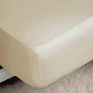 Image of Belledorm Extra Deep Fitted Sheet Cream King