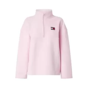 Image of Tommy Jeans Tjw Ovrszd Badge Polar Fleece - Pink