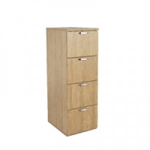 Image of Avior 4 Drawer Filing Cabinet Ash KF72323