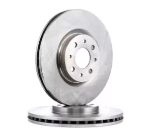 Image of RIDEX Brake disc FIAT,ALFA ROMEO,CHRYSLER 82B0318 46535086,46765546 Brake rotor,Brake discs,Brake rotors