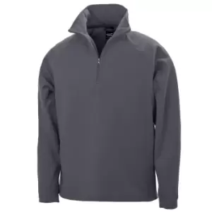 Image of Result Mens Core Micron Anti-Pill Fleece Top (3XL) (Charcoal)