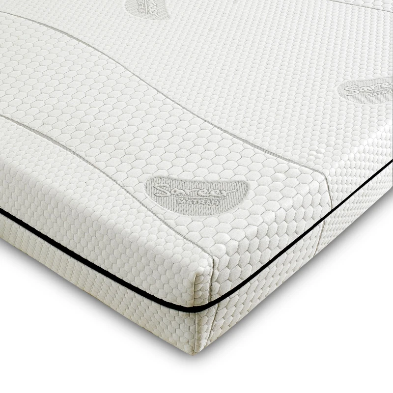 Image of Sareer Furniture Limited Memory Foam Mattress in White Size: Small Double White Unisex Small Double