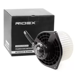 Image of RIDEX Blower Motor PEUGEOT,CITROEN,MITSUBISHI 2669I0117 7802A017,7802A217