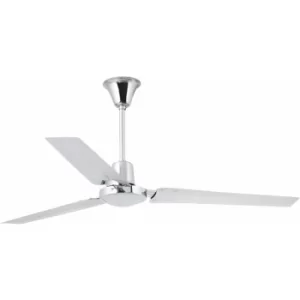Image of Faro Indus Chrome Ceiling Fan 3 Blades with DC motor