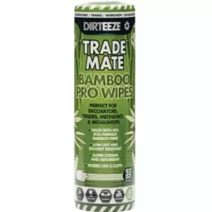 Image of Bamboo Hand & Surface Dry Wipes (PK-55) - Dirteeze