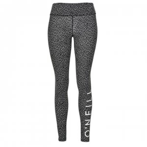 Image of ONeill Logo Leggings Ladies - Black