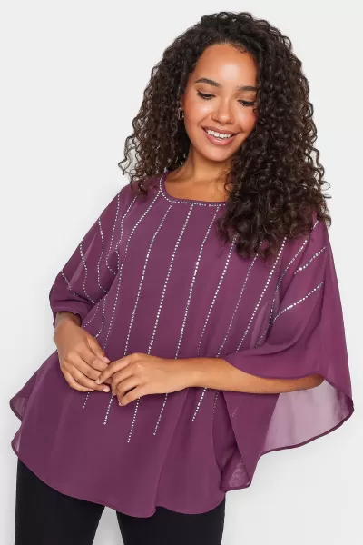 Image of Diamante Cape Top