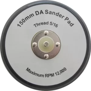 Image of 150MM Hook-N-Loop Backing Pad 5/16" UNF Male