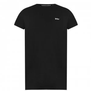 Image of Lee Cooper Cooper Essentials Crew Neck T Shirt Mens - Black