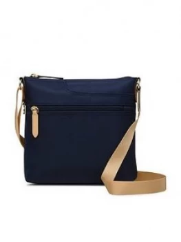 Image of Radley Pocket Essentials Ink Small Zip Top Cross Body Bag, Ink, Women