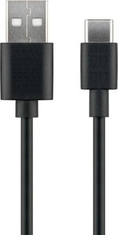 Image of Microconnect USB3.1CCHAR1B USB cable USB 2.0 1m USB A USB C Black