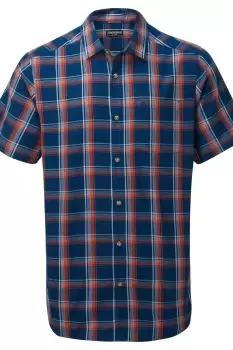 Image of Check 'Rafie' Short Sleeved Shirt