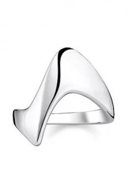Image of Thomas Sabo Sterling Silver Heritage Ring, One Colour, Size Small, Women