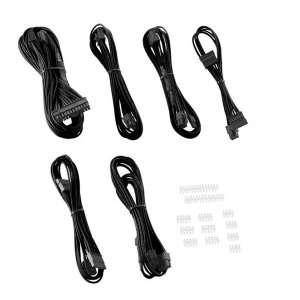 Image of CableMod C-Series Rmi RMx ModFlex Essentials Cable Kit - Black