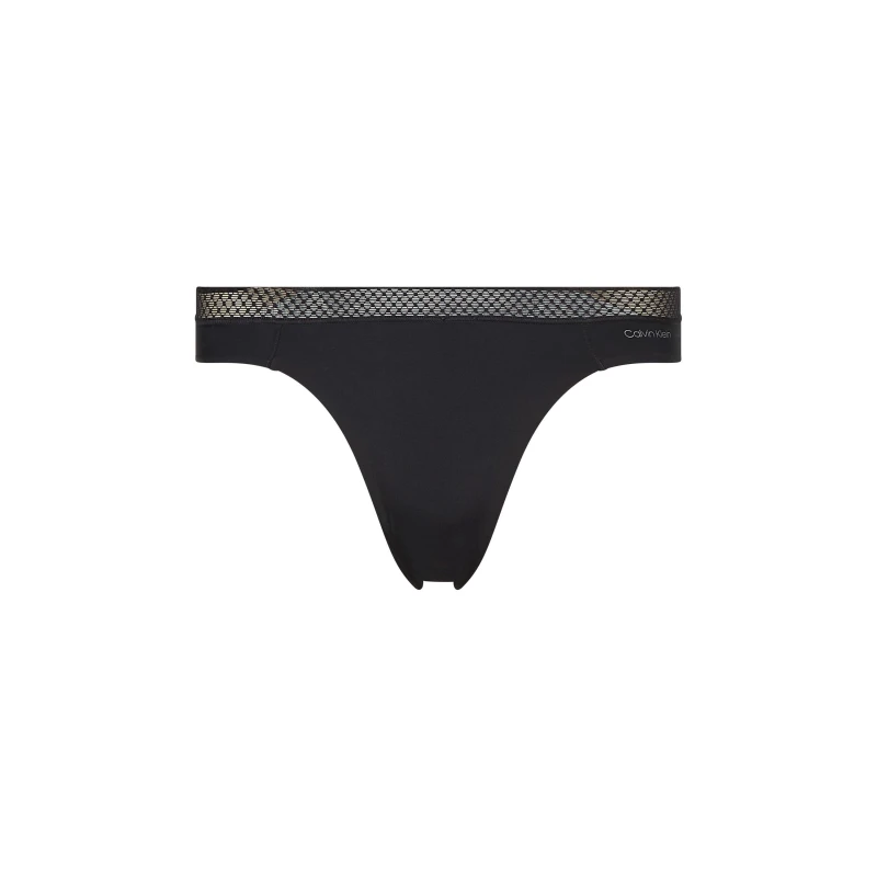 Image of Calvin Klein Underwear Thong - Black 8