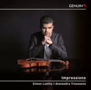 Image of Simon Luethy/Alexandra Troussova Impressions by Ludwig van Beethoven CD Album
