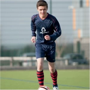 Image of Precision Marseille Shirt & Short Set 38-40 Navy/Red