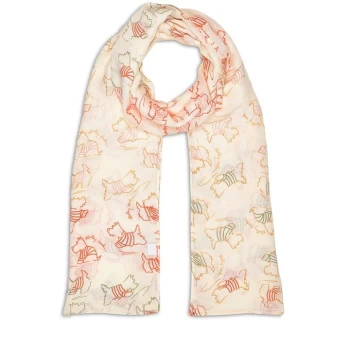 Image of Radley Signature Scarf Womens - Chalk