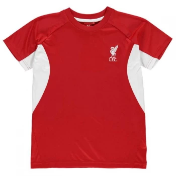 Image of Source Lab Liverpool FC T Shirt Junior Boys - Red
