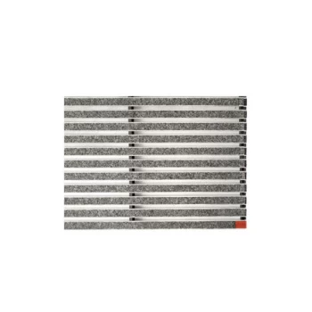 Image of ACO DrainMat Light Grey Carpet and Aluminium Mat - 600mm x 400mm