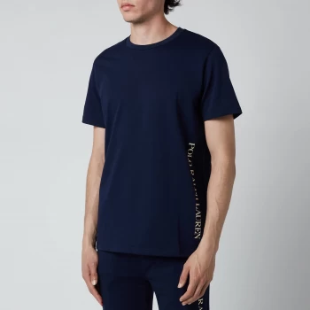 Image of Polo Ralph Lauren Mens Loopback Jersey Crewneck T-Shirt - Cruise Navy - S