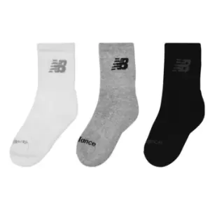 Image of New Balance Balance 3 Pack of Crew Socks - Multi