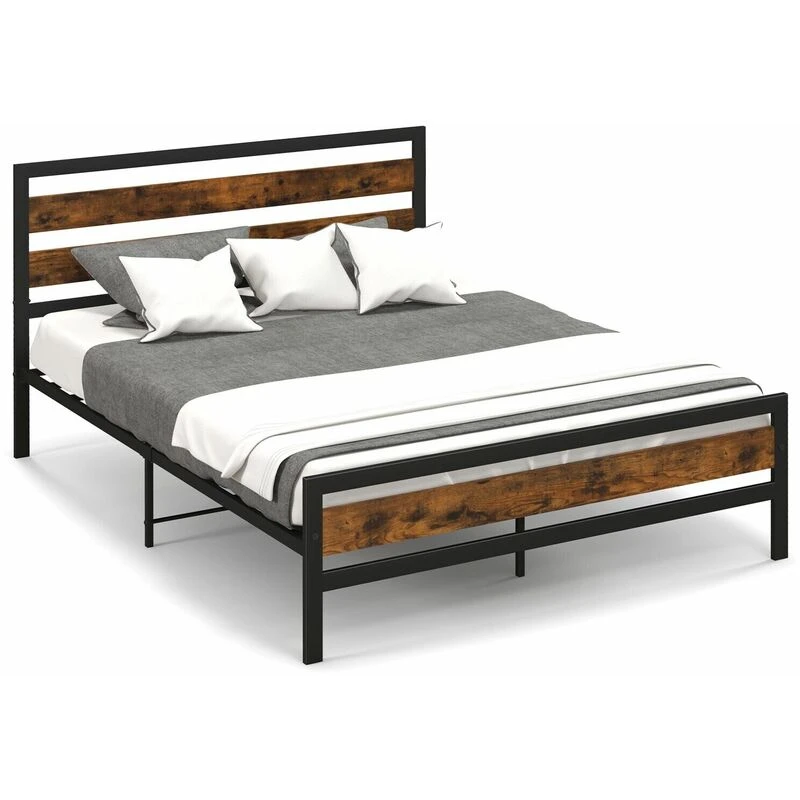 Image of COSTWAY 5-Tier Garage Storage Shelves Heavy Duty Metal Storage Shelving Unit 90 x 29 x 183cm Black