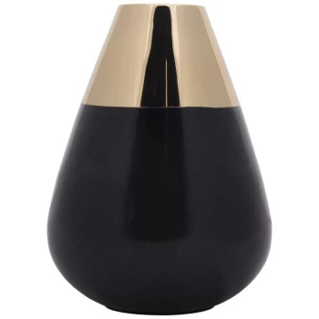 Image of Biba Marble Short Vase - Green Marble