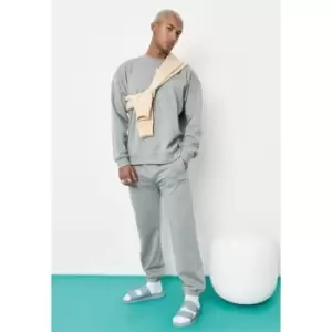 Image of Mennace Badge Fleece Joggers - Green