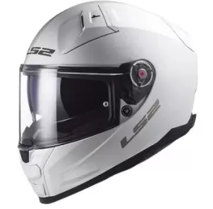 Image of LS2 FF811 Vector II Solid White Full Face Helmet 3XL