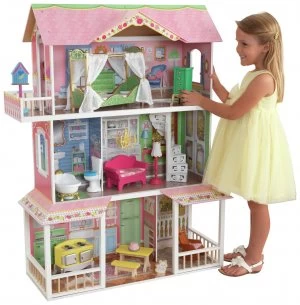 Image of KidKraft Sweet Savannah Wooden Dolls House