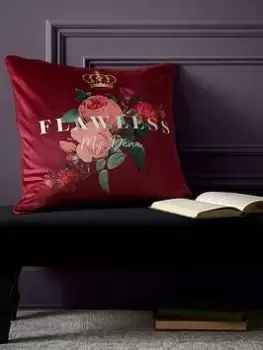 Image of Bridgerton By Catherine Lansfield Flawless Cushion