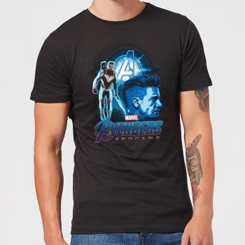 Image of Avengers: Endgame Hawkeye Suit Mens T-Shirt - Black - M