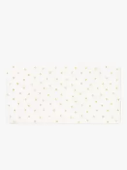 Image of Kate Spade Gold Dot With Script Desk Pad, Gold, One Size