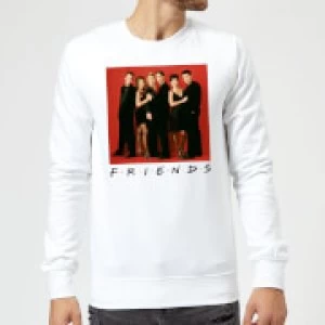 Image of Friends Character Pose Sweatshirt - White - XL
