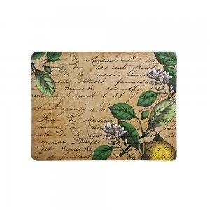 Image of Denby Classic Lemon Placemats Set of 6