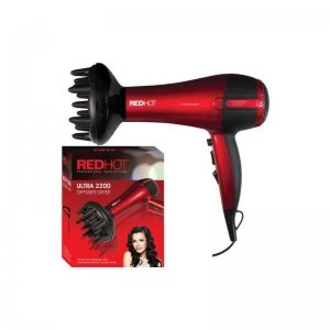 Image of Red Hot Professional 37010 2200W Hair Dryer