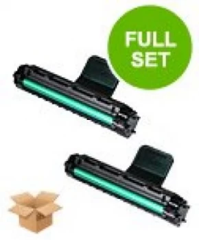 Image of Twinpack Xerox 106R01159 Black Remanufactured Toner Cartridge