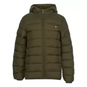 Image of Lyle and Scott Classic Puffer Jacket Boys - Green