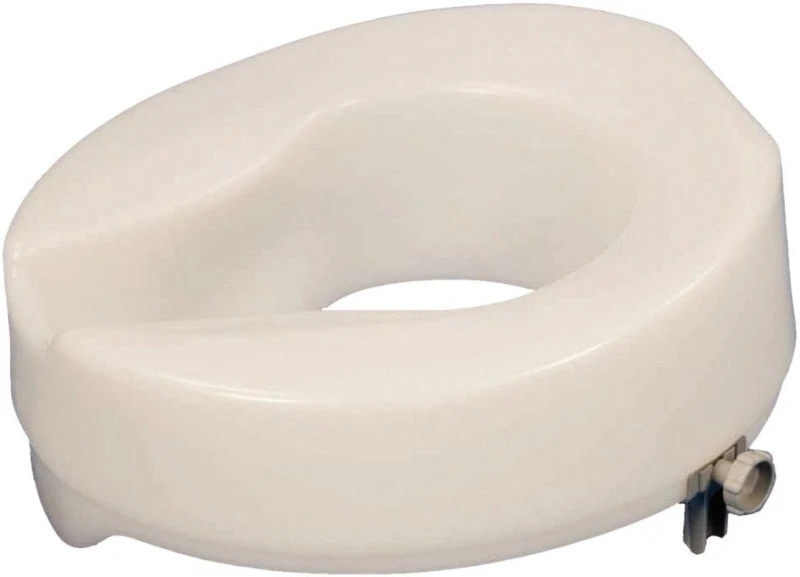 Image of Aidapt Ashby Easy Fit Raised Toilet Seat 6" White