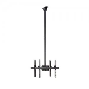Image of 32in to 75" Dual B2B Ceiling TV Mount