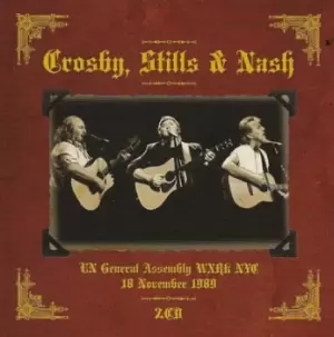 Image of United Nations General Assembly New York November 18 1989 by Crosby, Stills and Nash CD Album