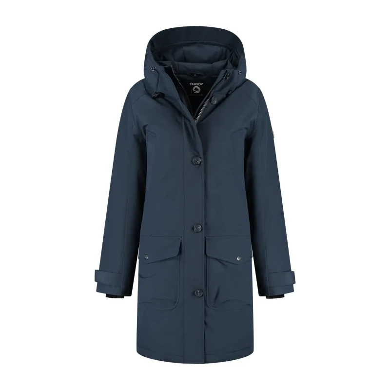 Image of Womens parka Travelin Ester Bleu Female L