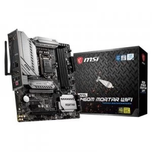 Image of MSI MAG B460M MORTAR WIFI LGA 1200 Micro ATX Intel B460