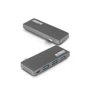Image of Urban Factory Hubee Hub 3.0: Input USB-C Output 1x USB-C & 3x USB 3.0